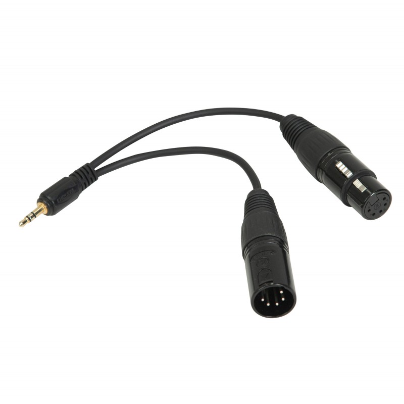 Adaptateur Connecteur de Cable XLR Prise Femelle 3 Broches Plug Micorphone  DMX