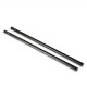 1054 - 2pcs 15mm Black Aluminum Alloy Rod(M12-4