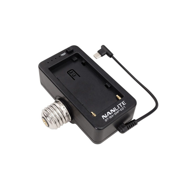 PavoBulb Battery Adapter with E27 Head