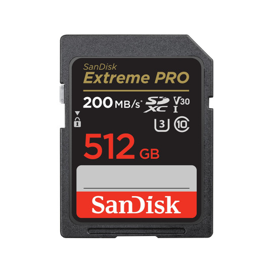 SDXC Extreme PRO 512Go