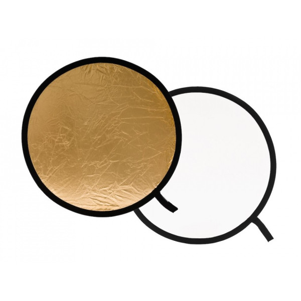 Collapsible Reflector Gold / White  120cm