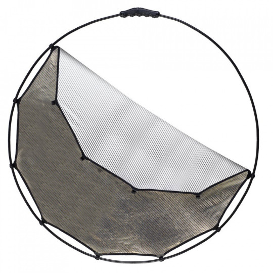 HaloCompact Reflector Sunlite / Soft Silver 82cm