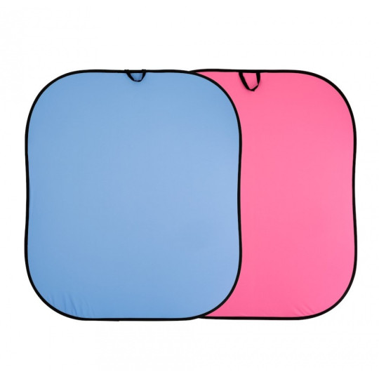 Plain Collapsible Blue / Pink 1.8m x 2.15m