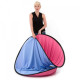 Plain Collapsible Blue / Pink 1.8m x 2.15m