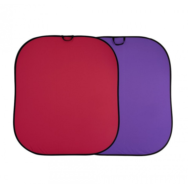 Plain Collapsible Red / Purple 1.8m x 2.15m