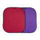 Plain Collapsible Red / Purple 1.8m x 2.15m