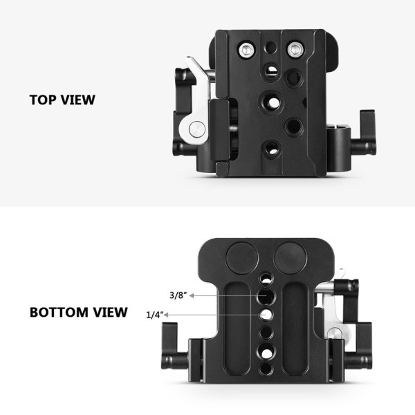 Universal 15mm Rail Support System Baseplate