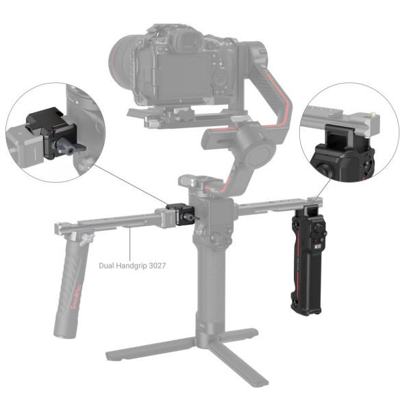 3949 - Wireless Control Handgrip for DJI RS 2 / RS 3 Pro