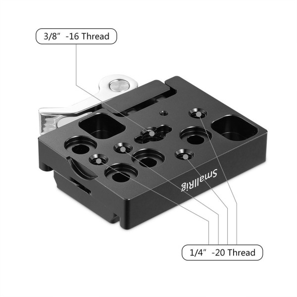 2144 - Quick Release Clamp and Plate (Arca-type Compatible)