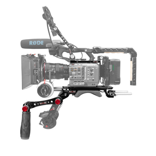 FX6BT - Sony FX6 baseplate and top plate with handle