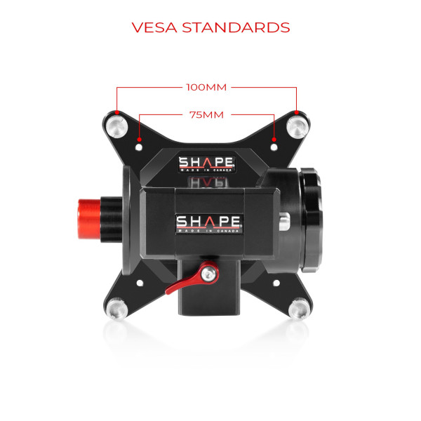 VSAPB - Push Button Vesa Monitor Mount For C-Stand and Baby Pin