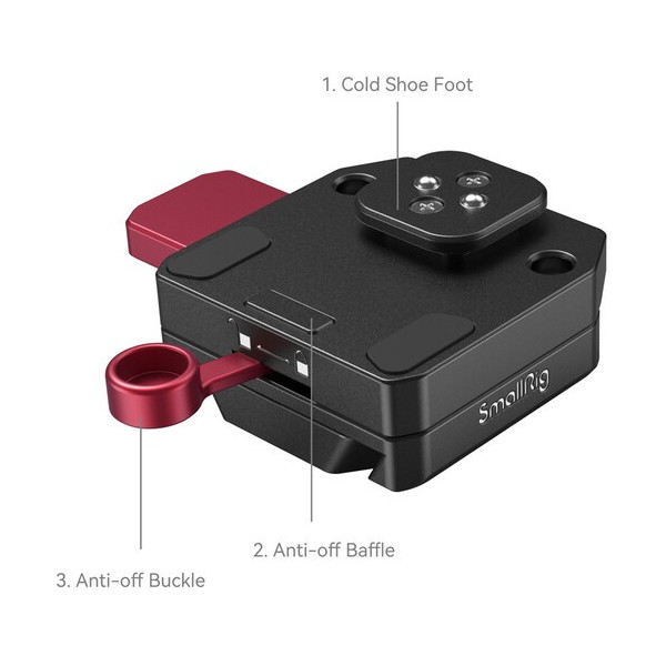 4189 - Battery/Power Supply Mounting Plate for DJI RS Stabilizers