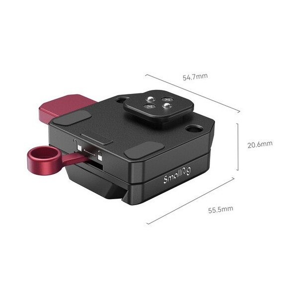 4189 - Battery/Power Supply Mounting Plate for DJI RS Stabilizers