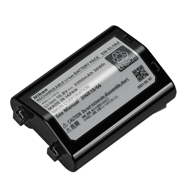 Nikon EN-EL 18 D Batterie Li-ion de 10,8V et 36Wh / 3300mAh type Nikon