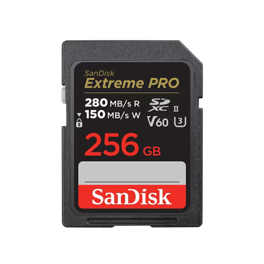 SanDisk SDXC Extreme Pro 256Go