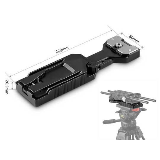 VCT-14 Quick Release Tripod Plate 2169