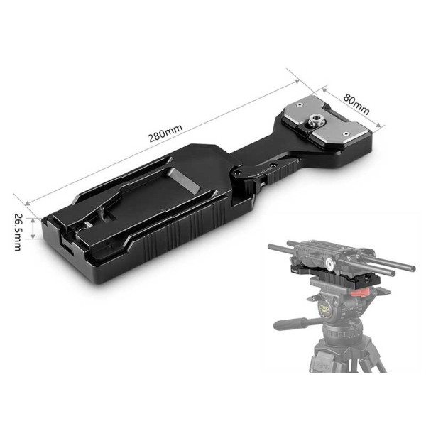 VCT-14 Quick Release Tripod Plate 2169