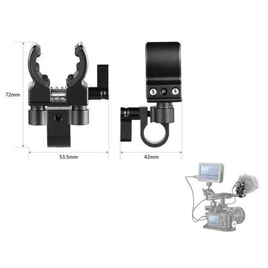 Universal Shotgun Microphone Mount