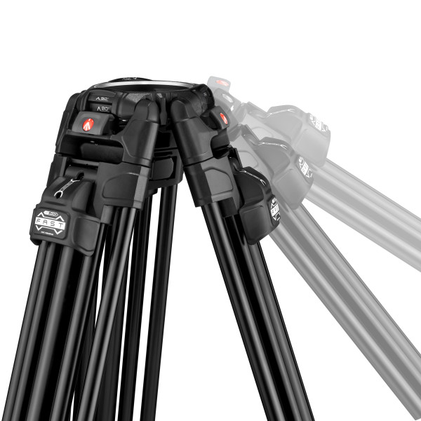 504X & Alu Fast Twin Tripod