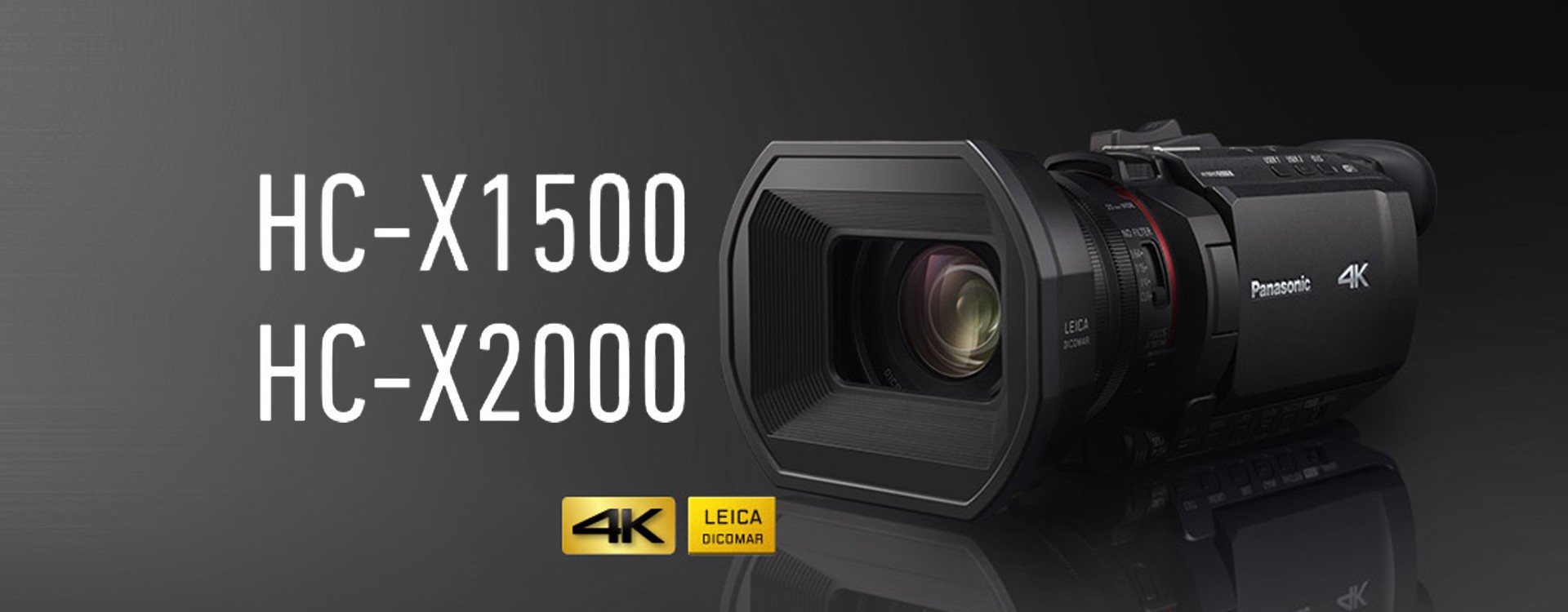 Nouveaux caméscopes 4K : Panasonic HC X1500 et 2000 disponible en Avril 2020