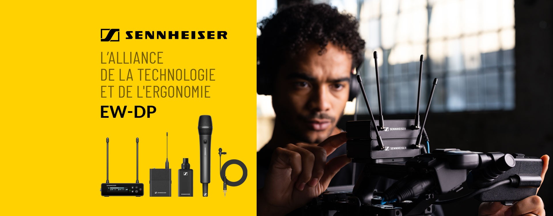 Sennheiser : le EW-DP, l'alliance de la technologie et de l'ergonomie