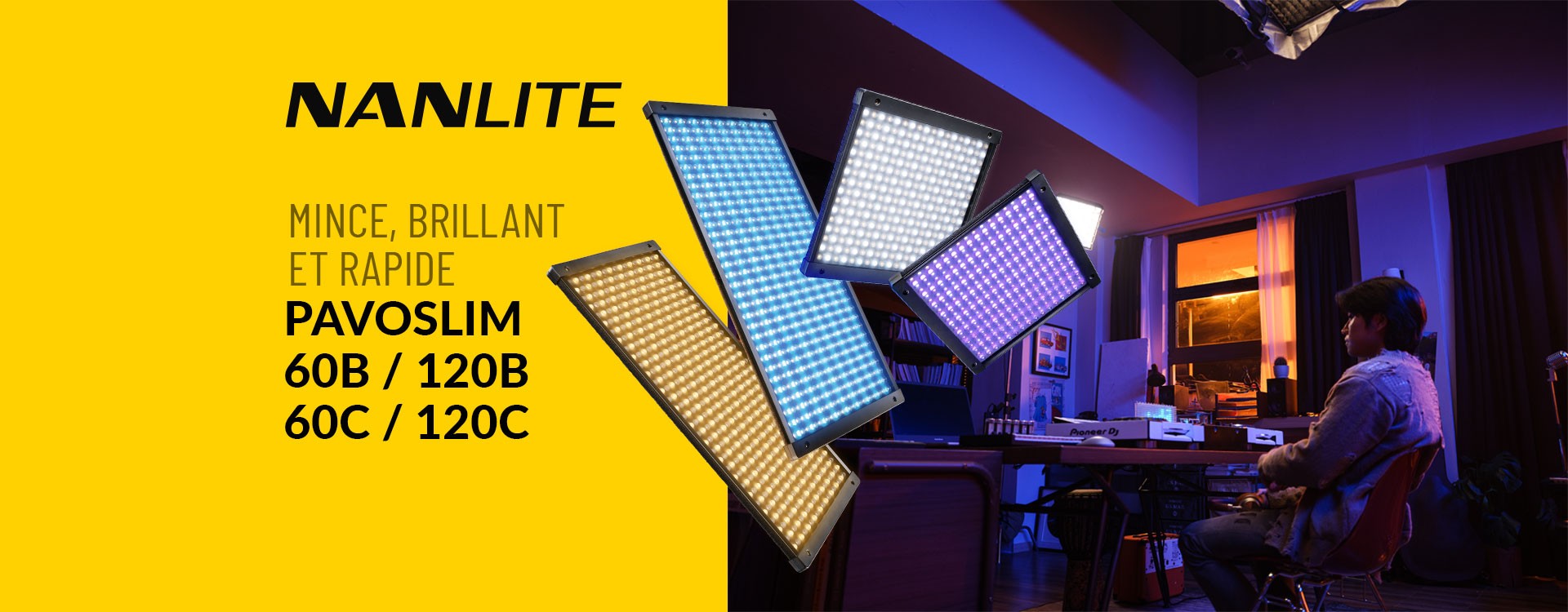 Nanlite PavoSlim : Mince, brillant et rapide