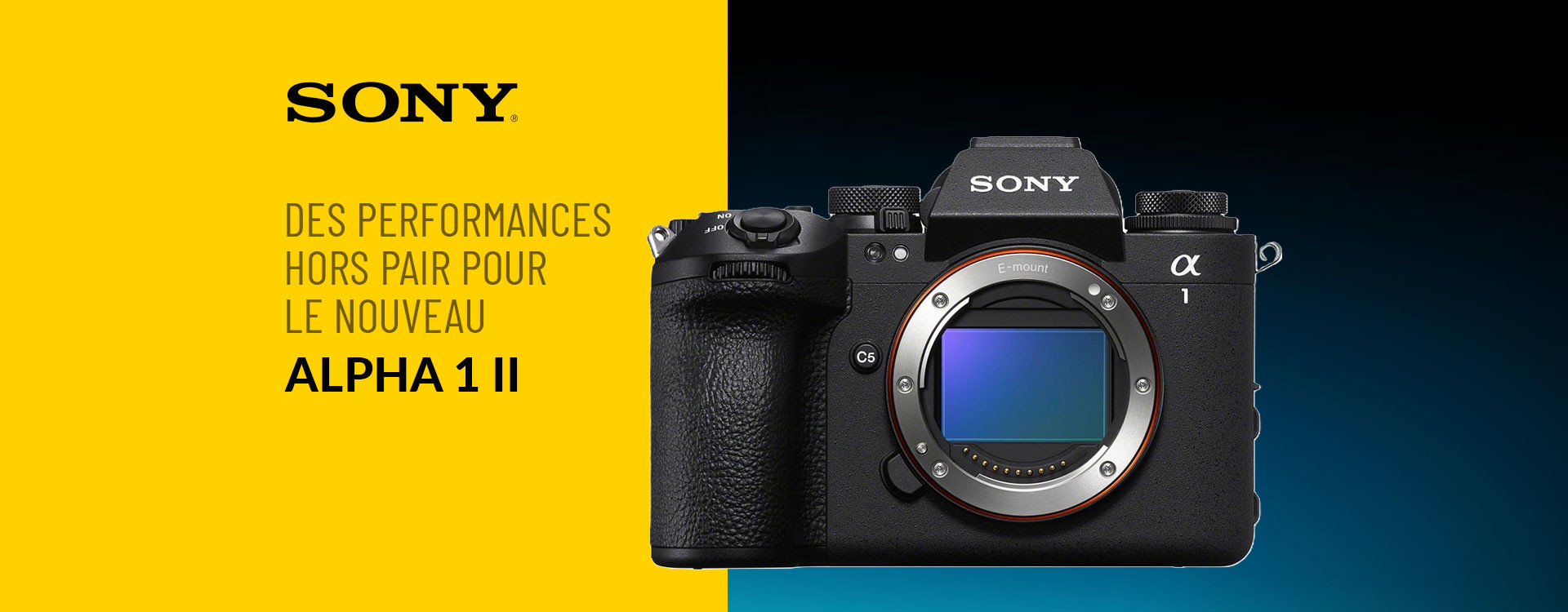 Des performances hors pair pour le nouveau Sony Alpha 1 II