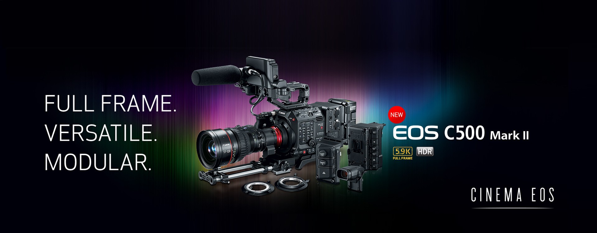 Canon lance l’EOS C500 Mark II : une caméra EOS Cinéma 5,9K de nouvelle génération, compacte et polyvalente