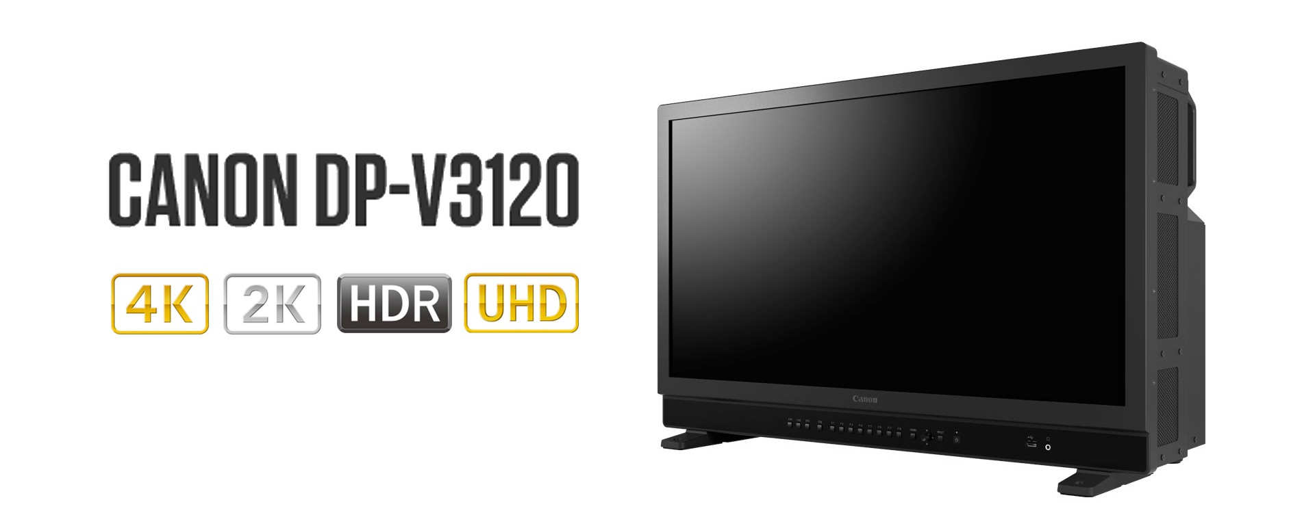 Canon lance le DP-V3120 : un moniteur de référence HDR 4K professionnel de luminance de 2000 cd/m2