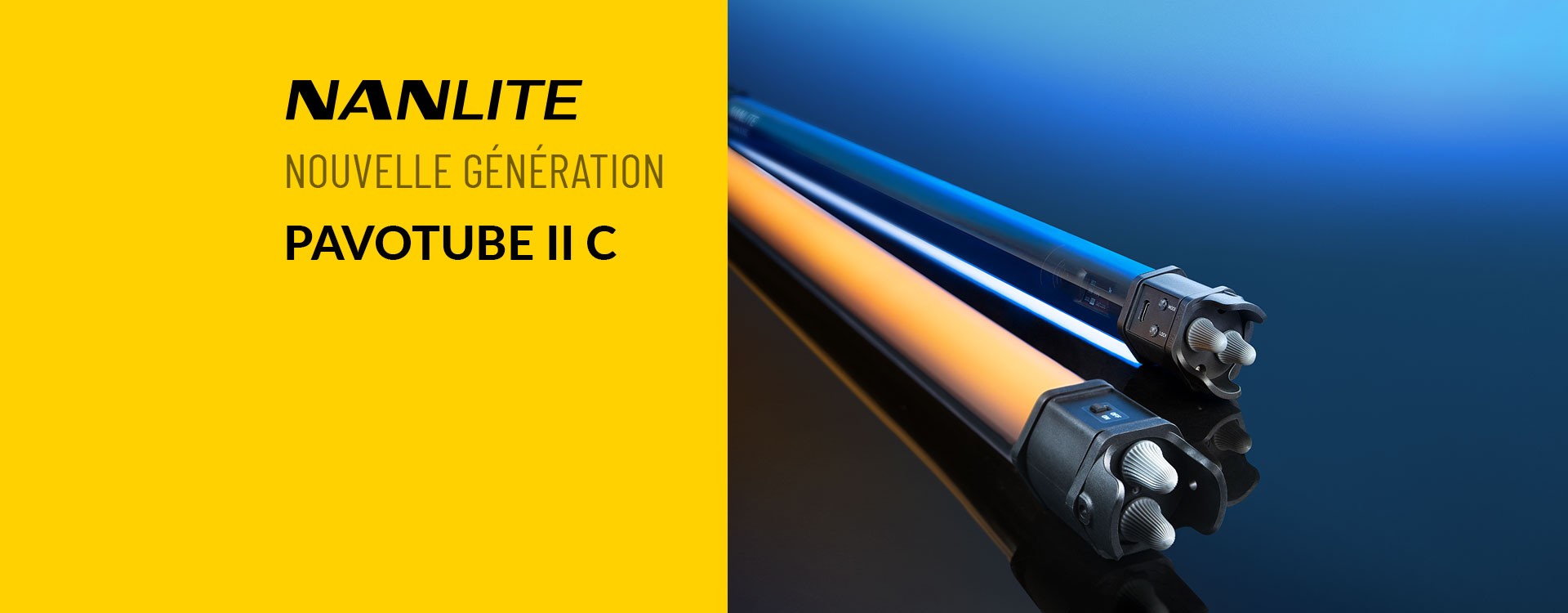 Nanlite, nouvelle génération de PavoTube II 15C et 30C