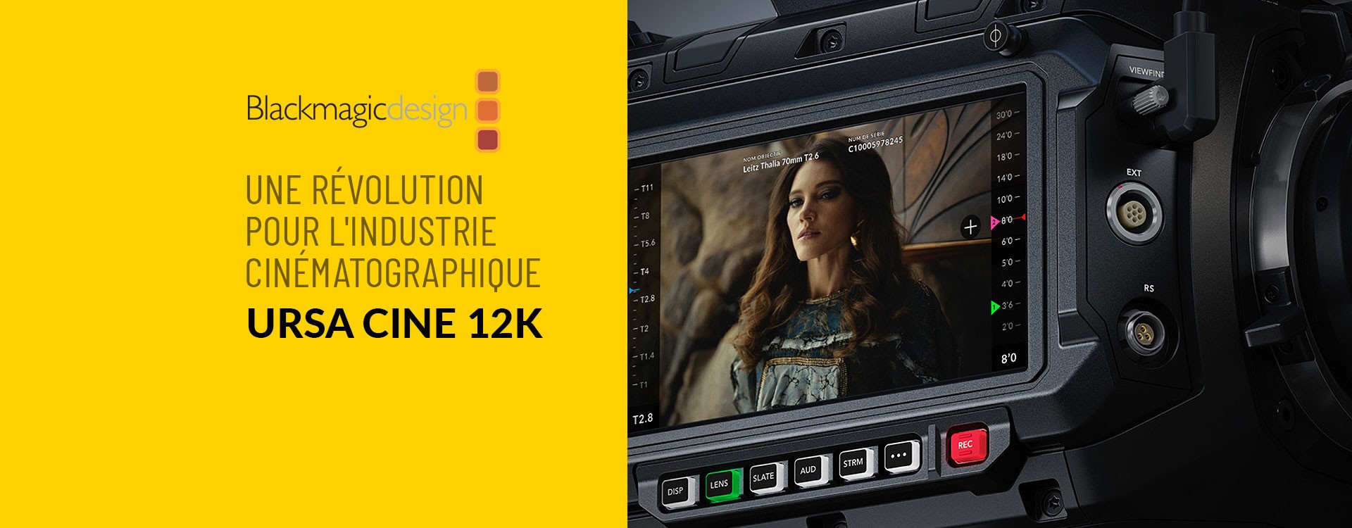 Blackmagic URSA Cine 12K : Une révolution pour l'industrie cinématographique